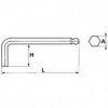 Clés mâles 6 pans à tête sphérique en mm - SAM OUTILLAGE