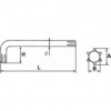 Clés mâles coudées longues Torx® - SAM OUTILLAGE