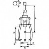 Extracteurs 3 griffes à vis à pas différentiel - SAM OUTILLAGE