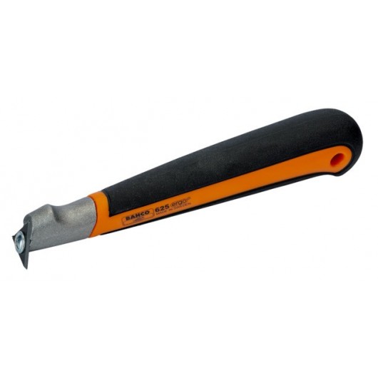 BAHCO - Couteau de peintre de précision ERGO™ avec manche bimatière, 25 mm