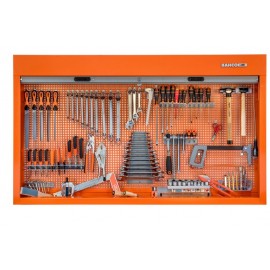 BAHCO - Armoire 1 500 mm avec rideau + kits doutils multi-usages - 110 pcs