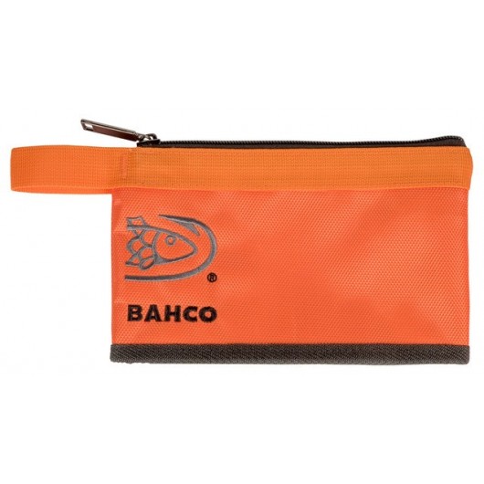 BAHCO - Pochette de rangement à fermeture éclair orange 90 mm