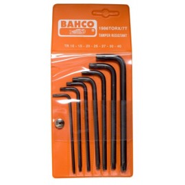 BAHCO - Jeu de clés mâles longues TORX® avec finition phosphatée