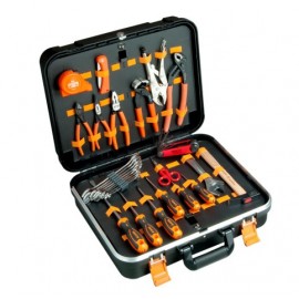 BAHCO - Kit d'outils pour maintenance générale dans mallette en plastique - 32 pcs
