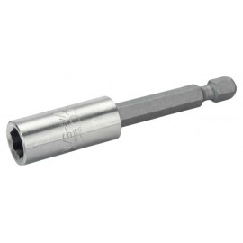 BAHCO - Porte-embout magnétique universel 6 pans 5/16" 70mm -1 unité/support plastique