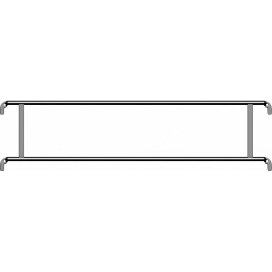 LAYHER - Garde-corps acier 2.07 m