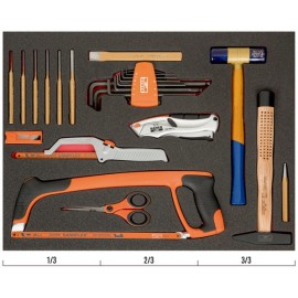 BAHCO - Kit d'outils de frappe/coupe mélangés