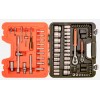BAHCO - Clé à carré conducteur 1/4 et 1/2" et jeu de douilles - 77 pcs/coffret
