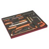 BAHCO - module Fit&Go 3/3, outils de coupe, limes et jeu tournevis à frapper - 23 Pcs
