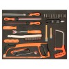 BAHCO - module Fit&Go 3/3, outils de coupe, limes et jeu tournevis à frapper - 23 Pcs