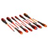BAHCO - Jeu de tournevis ERGO™ Slim isolés VDE avec manche tri-matière, 12 mm - 12 pcs