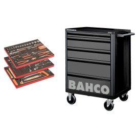 BAHCO - Servante avec 158 outils à usage général