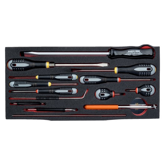 Bahco Kit Doutils Aviation Pcs Caisse M Tallique