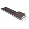 PLANCHER A TRAPPE - LARGEUR 0.72M - POUR ECHAFAUDAGES F3000, F3000 ALU ET MULTI4X - ALUMINIUM - DUARIB