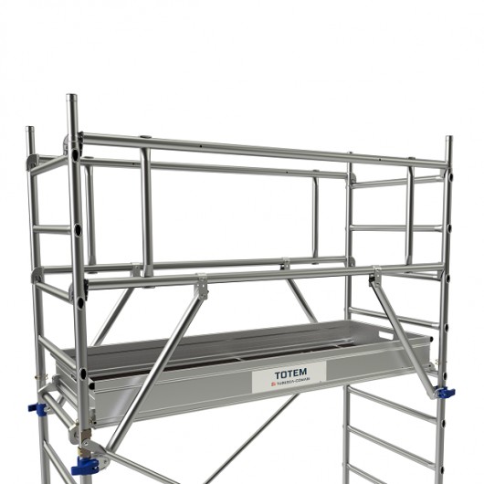 TUBESCA-COMABI - Échafaudage roulant TOTEM 2 250 box - aluminium TUBESCA-COMABI - Échafaudage roulant TOTEM 2 250 box - aluminium
