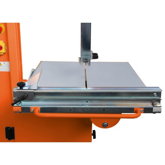 GÖLZ - MB500 - Scie à brique à ruban robuste et mobile avec table de coupe repliable GÖLZ - MB500 - Scie à brique à ruban robuste et mobile avec table de coupe repliable