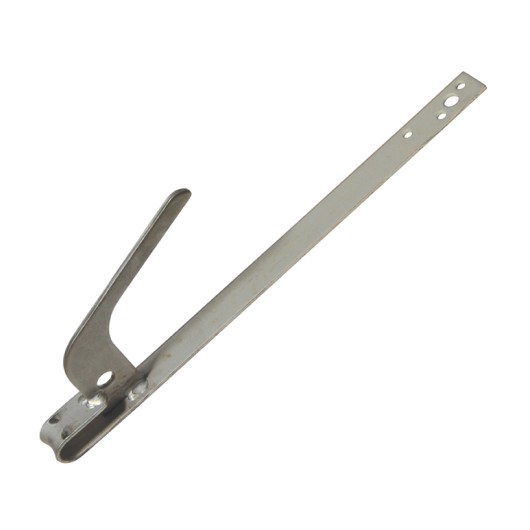 Crochet de sécurité plat inox 316 DIMOS pour toiture ardoise et tuile - Réf 031616