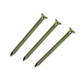 DIMOS - Pointes annelées bichromatées L 70mm Ø 5mm pour ancrage - seau 5 kg