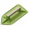 Taloche ABS verte Taliaplast pointue 27x13cm avec poignée ergonomique pour finition enduit