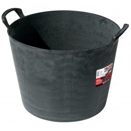 Auge Capazo Taliagom 42 litres Taliaplast 320223 vue d'ensemble caoutchouc EPDM noir