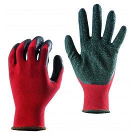 SOFOP TALIAPLAST - paire de gants nylon enduits latex (taille 10)