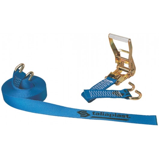 SOFOP TALIAPLAST - sangle d'arrimage a cliquet bleue 9mx50mm