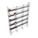 ALTRAD - Lot d'échafaudage de maçon VITO 49 - 120 m² - garde-corps: fixes - 9m linéaires X 10m plancher