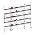 ALTRAD - Lot d'échafaudage de maçon VITO 49 - 156 m² - garde-corps: fixes - 12m linéaires X 10m plancher