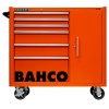 BAHCO - Servantes classiques C75, 1 mètre, à 6 tiroirs et une armoire latérale