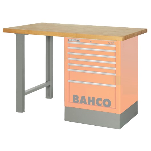 BAHCO - Kit plateau en bois à usage intensif pour convertir les servantes 1475K en établis