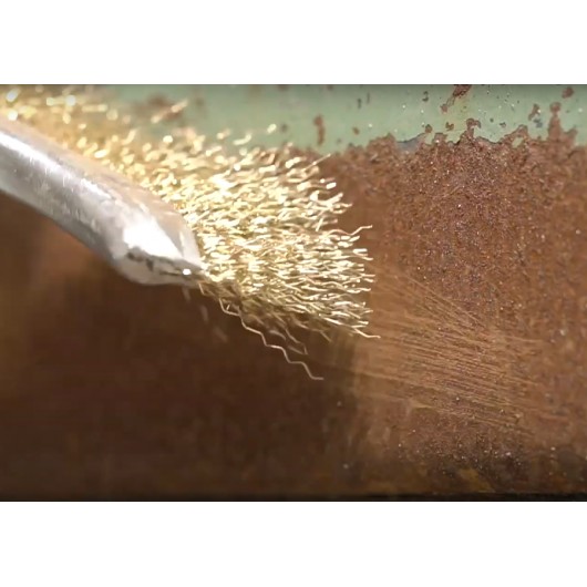 KING TONY - Brosse métallique à manche universel