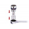KING TONY - Adaptateur douilles 3/8" sur clé mixte à cliquet 13mm