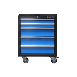 KING TONY - Servante de rangement 5 tiroirs avec roues