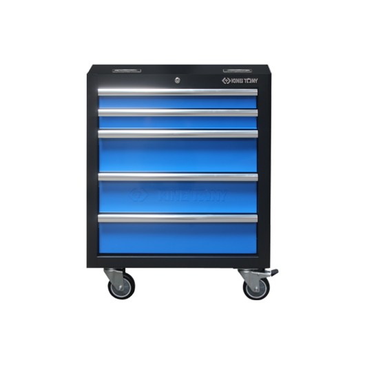 KING TONY - Servante de rangement 5 tiroirs avec roues