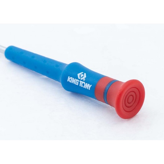 Tournevis De Précision Torx T20 KING TONY - Lame Ronde, Poignée PP, Finition Chromée