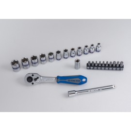 Coffret de 9 douilles tournevis TORX® 1/2'', T20 à T60 à prix mini