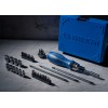 KING TONY - Coffret de tournevis à cliquet télescopique avec embouts, lames réversibles et douilles 1/4" - 39 pièces