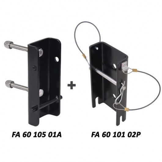 KRATOS SAFETY - EASYSAFEWAY 1 - Ensemble platines d'adaptation universelles pour treuils de travail et de sauvetage 