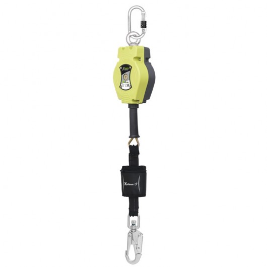 KRATOS SAFETY - HELIXON-S câble, antichute à rappel automatique 3,50 m 