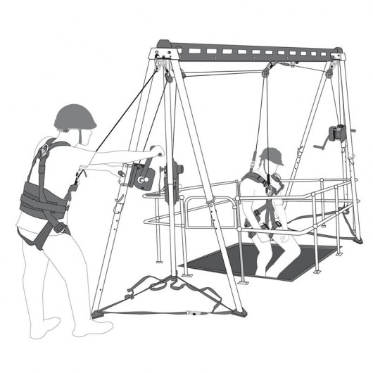 KRATOS SAFETY - HEXAPOD - Portique d'accès pour espaces confinés KRATOS SAFETY - HEXAPOD - Portique d'accès pour espaces confinés