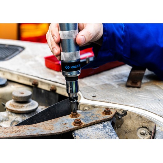 KING TONY - Coffret de tournevis à frapper et accessoires, 6 pieces