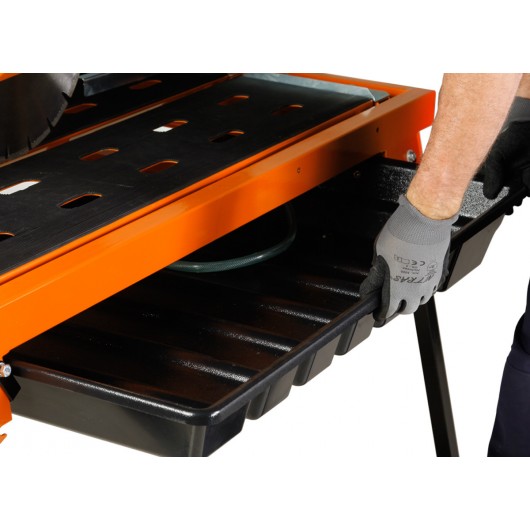 GÖLZ - Scie à pont robuste pour coupes précises Granit - Marbre - Terrazzo - Carrelage - Ø du disque 350mm - GS350 - GOLZ