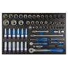 KING TONY - Servante modulable 874516BA + 163 outils plateaux EVAWAVE