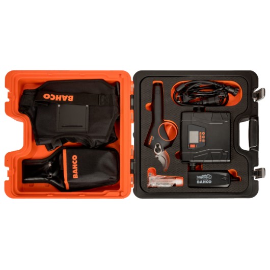 BAHCO - Sécateur électrique pour usage intensif 45 mm - Lame en acier japonais SK5