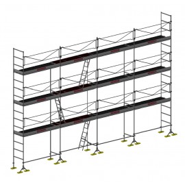 Echafaudage de macon 104 m² - DCM49 - DACAME - Idéal pour travaux de maçonnerie