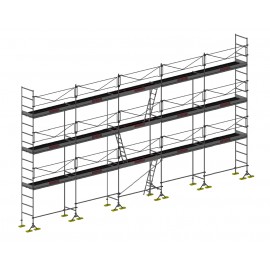 Echafaudage de macon DCM49 - 128m² - DACAME - www.pro-materiel-batiment.fr