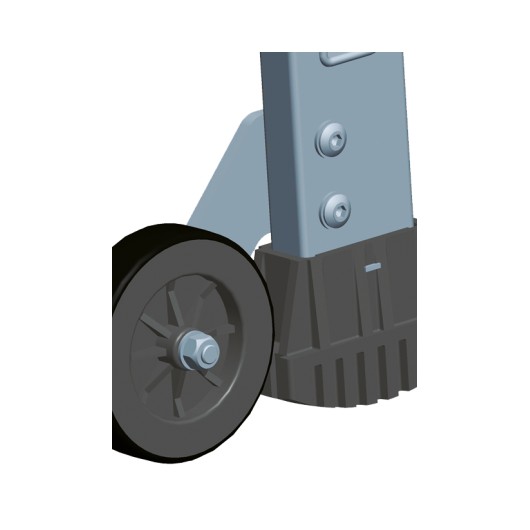 TUBESCA-COMABI - Marchepied CONFORT PLIANT XL - 3 marches - hauteur d'accès maximum : 2.70m - aluminium