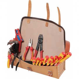 SAM OUTILLAGE - COMPOSITION DE 15 OUTILS D'ÉLECTRICIEN EN TROUSSE