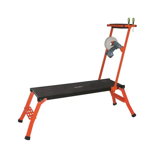 Mondelin 500513 : Plateforme Alu Pliante & Porte-Outils (Travail 2,49m)