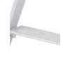 ECHELLE DOUBLE DE CHANTIER PLATINIUM - 2x4 MARCHES - HAUTEUR D'ACCES MAXIMUM : 2.88M - ALUMINIUM - TUBESCA COMABI